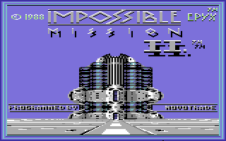 Impossible Mission screenshot 3 for Commodore 64